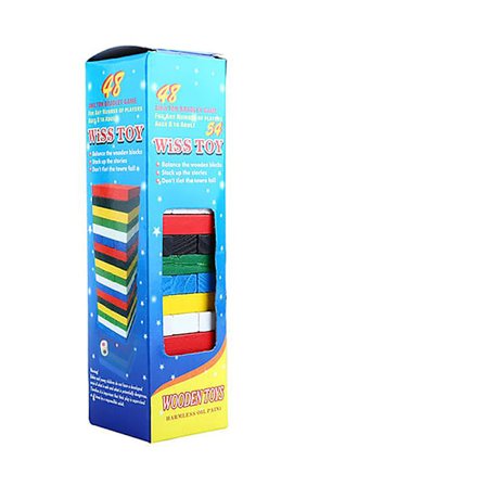 Tower Building Block Puzzle Lautapeli Lelut lapsille