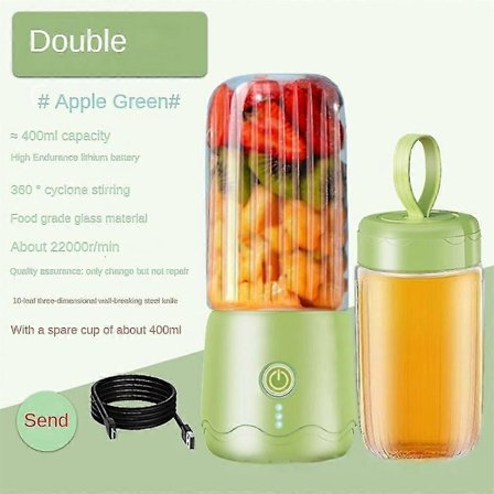 Kannettava tehosekoitin Monitoiminen pieni kotitalous tehosekoitinkuppi Mini kannettava -DGZD