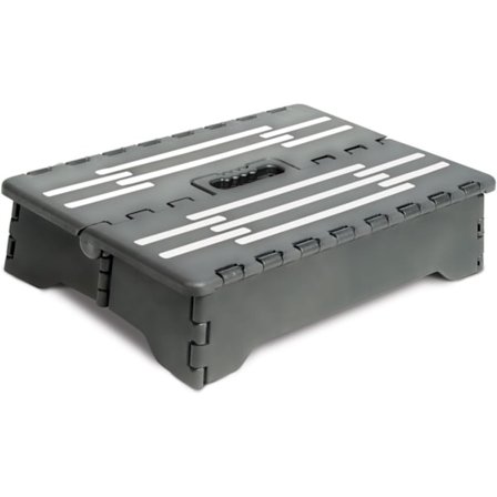 Trinbræt - Bærbar Trinbræt til Seniorer, Voksne & Børn. Et Trinbræt med 4 Tommer Løft & Skridsikker Bred Trinplade