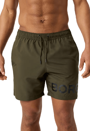 Björn Borg Swim Shorts Badkläder Herr Grön M