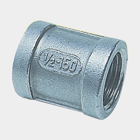 Pipe Coupling 1852-Marine, stainless & acid-resistant steel (AISI 316), 3/8" G (BSP)