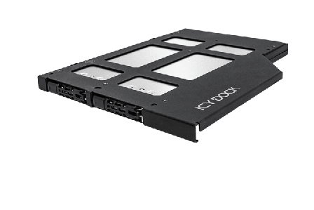 ICY DOCK ToughArmor MB852M2PO-B - bevegelig lagerrack - M.2 NVMe Card - PCIe