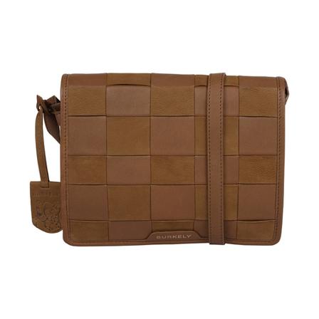 Burkely Crossbody Even Elin Double Poc Brun, Dame Skuldertasker, Størrelse: ONE Size