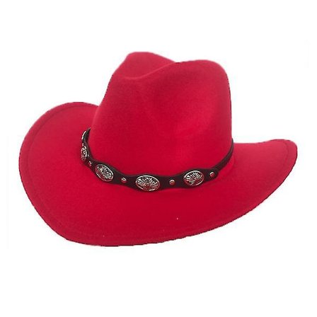 Cowboyhatt Imitert Skinn Reisehatter Mote Western