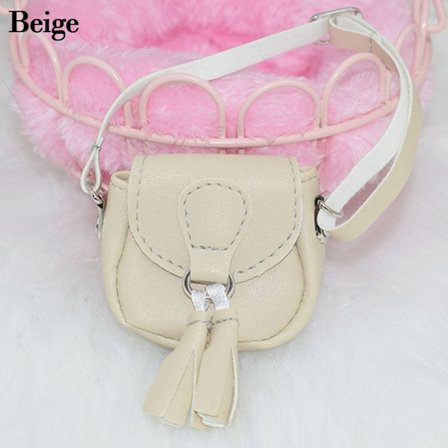 Docktillbehör 20CM Dockor Ryggsäck BEIGE