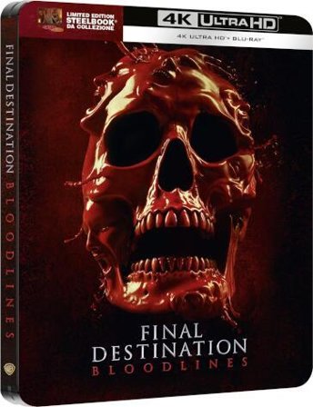 Final Destination Bloodlines Steelbook 3 'Alt Skull' (4K Ultra Hd + Blu-Ray)