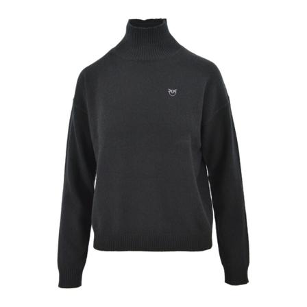 Pinko Turtleck svart, Dam Polotröjor, Dam, Storlek: M