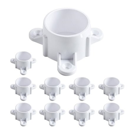 10 Stk Bord Ben Skrue Deksel Bord Ben Cap Tilbehør Flens