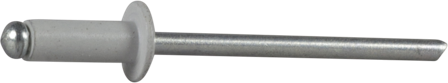 ESSVE 62739 Blindnit Ø4x10 mm, alu/stål, öppen Vit, 600-pack, Infästning