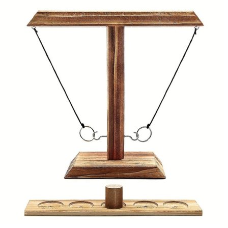 Rengaskon heittopeli, patiopeli, ulkopeli sisätiloissa, puukoukku- ja rengaspeli baareihin Kotijuhlat-lahjoja