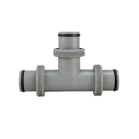 Reservdelar för ovanmarkspool, slangadapter för poolbyte 1,5 tum munstycke för pool (1,5 tum till trevägs T