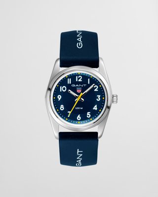 GANT - Graduate Klokke med Mørkeblå Silikonrem (2-6 år) navy
