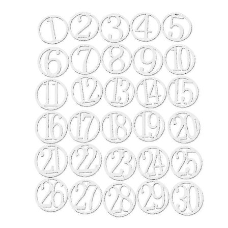 Puiset numerot Esikoulu Numerot Puulastut 1-30 Numeron muotoinen puuriipus A