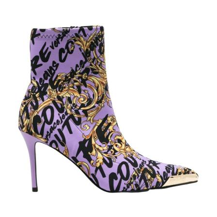Versace Jeans Couture Schoenen , Paars , Dames , Maat: 40 EU