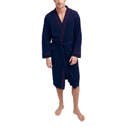 Jockey Bathrobe Morgonrockar Herr Blå XL