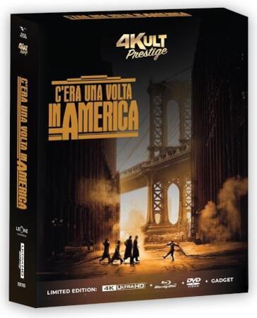 C'era Una Volta In America (Ltd Prestige Edition) (2 4K Ultra Hd + 2 Blu-Ray Hd + 2 Dvd)