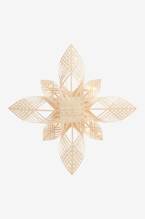 Jotex - BIERK julestjerne, diameter 65 cm. Naturhvit - Kjøp Julestjerner hos Jotex