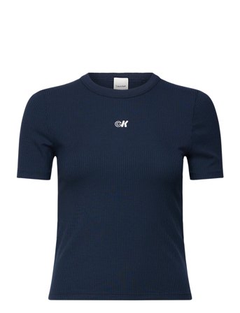 A- Modal Rib Tee Navy Calvin Klein Jeans