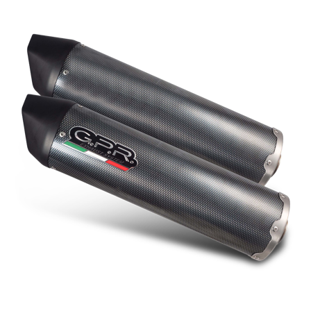 Tłumik G.P.R. Furore Poppy Bolt-On - Suzuki SV 1000 S 2003-2007