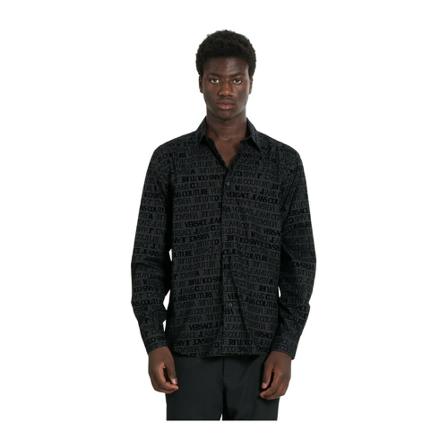 Versace Jeans Couture Casual Shirts Sort, Herre