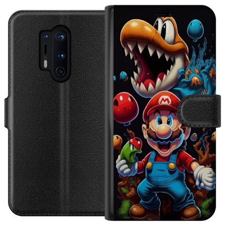 Kompatibelt Plånboksfodral till OnePlus OnePlus 8 Pro Super Mario