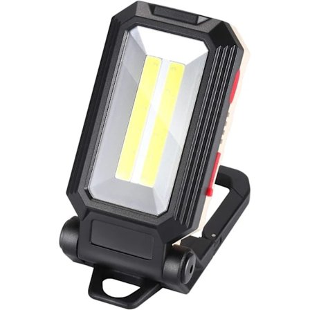 LED-arbejdslampe Campinglampe Genopladelig Spotlight til Garage, Camping, Nødsituation