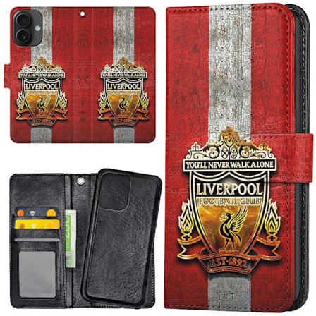iPhone 16 - Lommebok Deksel Liverpool