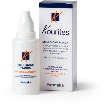 Kouriles Emulsione Fluida Dermatite Seborroica E Pelle Sensibile