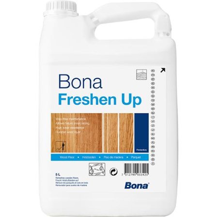 BONA Freshen Up för trägolv, 5l - Lyreco - Städ och hygien - Golvunderhåll - Golvpolish