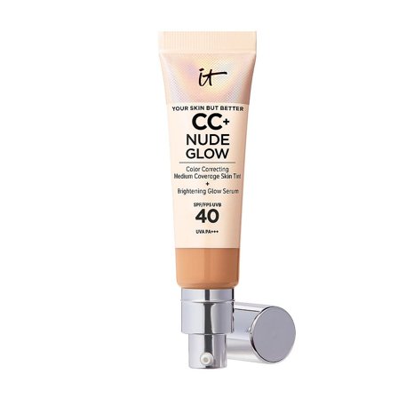 IT Cosmetics CC+ Nude Glow SPF 40 Foundation Neutral Tan, Makeup, Ansigt, Foundation