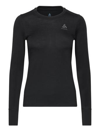 Odlo Bl Top Crew Neck L/S Merino 200 Black Odlo