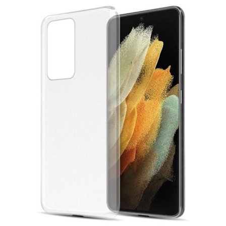 Fodral till Samsung Galaxy S22 ULTRA Skal i KOMPLETT TRANSPARENT Fodral Skydd Silikon TPU mobiltelefonfodral