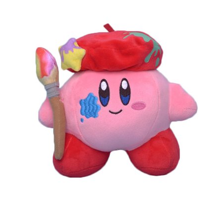 23cm Sane Star Kirby Plysch Leksak Dockan Artist Kirby