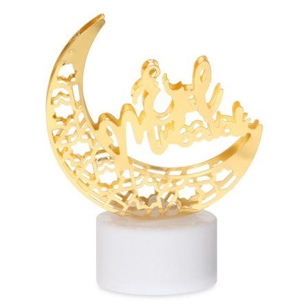 Mordely Eid Mubarak Ramadan Dekorationslampa Led Lights String