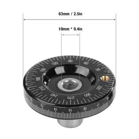 1 kpl 63 mm kiinte Bakeliitti k sikahva asteikolla Koneiden tarvikkeet