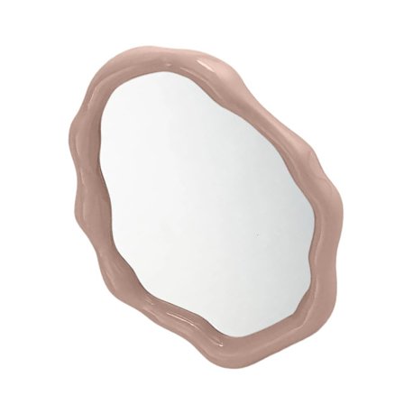 Toiletbordsspejl med stativ, bærbar foldespejl til bord, skrivebord, bordplade, badeværelsesspejl til barbering til kvinder