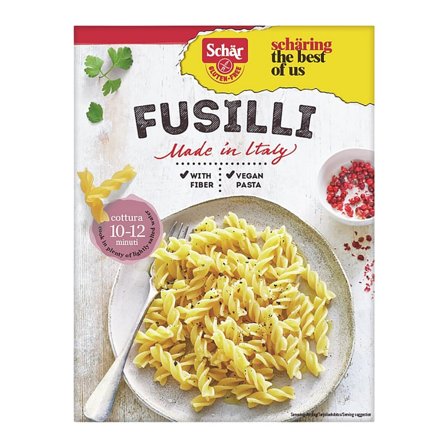 Schär Pasta Fusilli 500 g, Helse & Madvarer, Pasta, Ris & Bælgfrugter, Pasta & Nudler