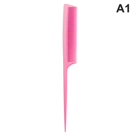 Lämmönkestävä Pin-Otsakampa Teräväkärkinen Pehmeä Kampa Hienohampainen Muotoilukampa Osioiden Erotteluun Salonkivärjäykseen