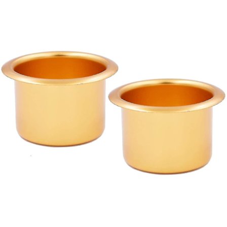 2 kpl Auton Metalliset Sovan Nojatuoli-kahvat Kupinpidin -väri: kulta Fgao