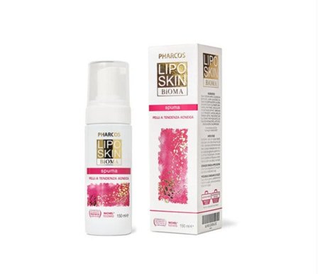 Pharcos Liposkin Bioma Spuma Viso Antiacne 150ml