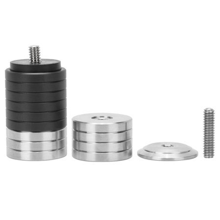 X10 Aluminiumlegering Aftagelig Dæmpende Buestabilisator Balance Bar Støddæmper Jagt Skydetilbehør Sort