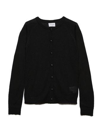 Aya Glitter Cardigan Noos Black The New