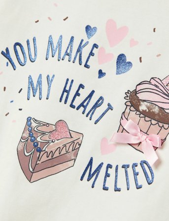 name it Nmfnichola Ls Top Box - White - 92