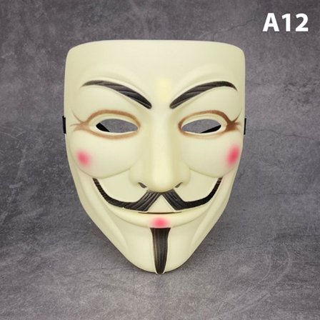 Vendetta Hacker Mask Anonym julfest present till vuxen K