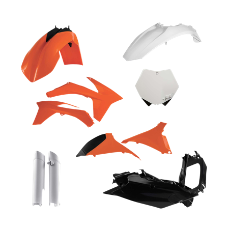 Acerbis Full Plastic Kit - KTM 150 XC 2012-2012