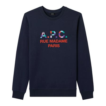 A.p.c. Sweater Blå, Herre