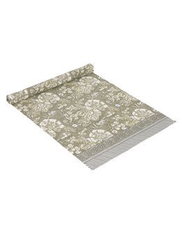 Kuviollinen kaitaliina Sonia Vaaleanvihreä