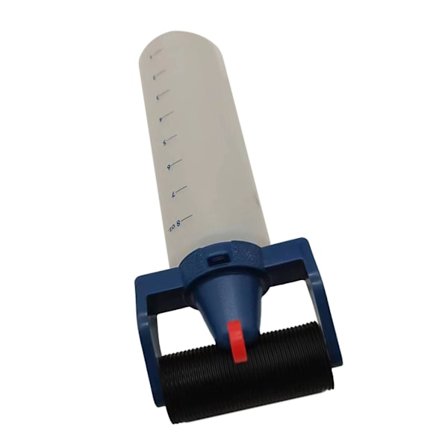 Trelim Rulleflaske Spreder Trelim Dispenser Gjenbrukbar Bærbar 240ml Limbeholder Limflaske med Rulle