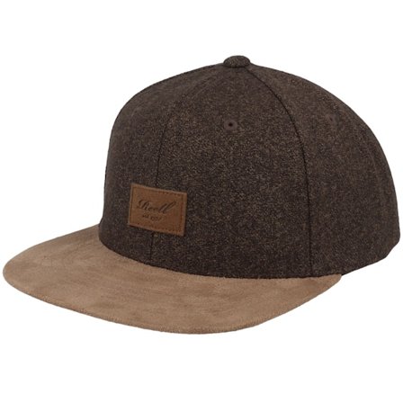 Reell - Bruin snapback Cap - Suede Cap 160 Heather Olive Snapback @ Hatstore