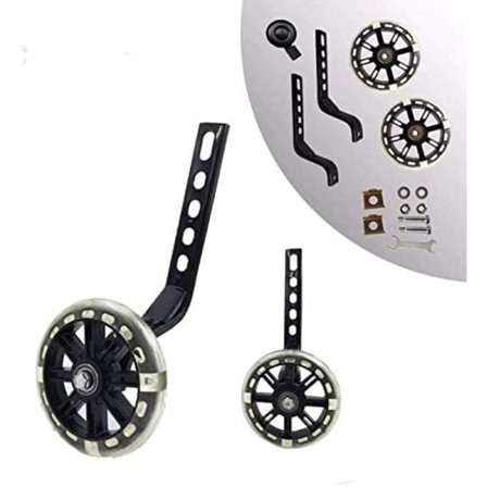 Træningshjul Flash Mute Hjul Cykel Stabilisator Monteret Kit